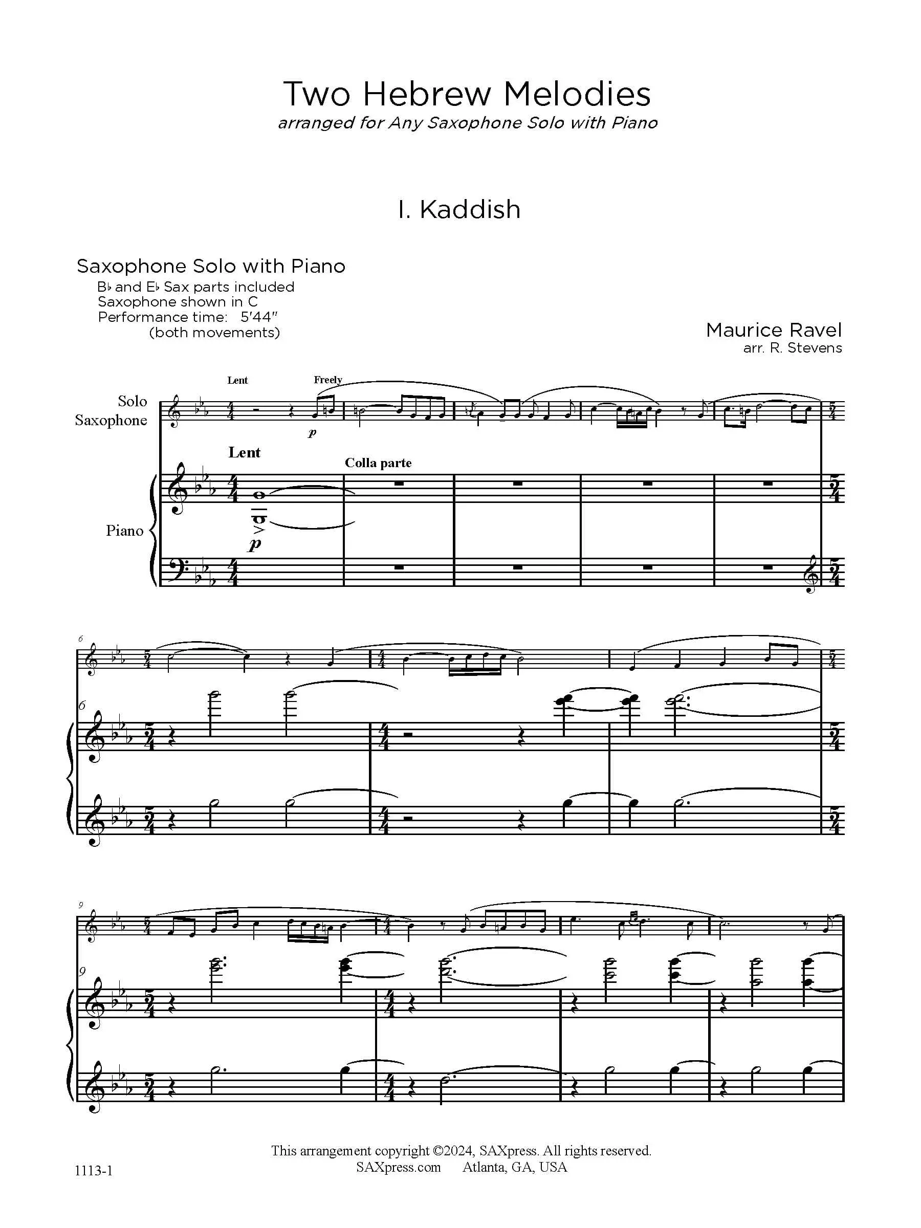 Two Hebrew Melodies - Image 2
