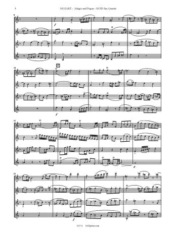 Adagio and Fugue in C minor, K546 - Image 4