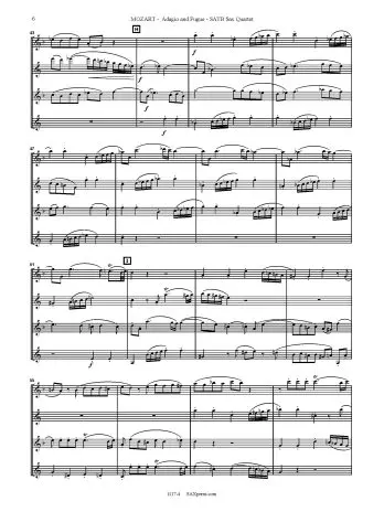 Adagio and Fugue in C minor, K546 - Image 6