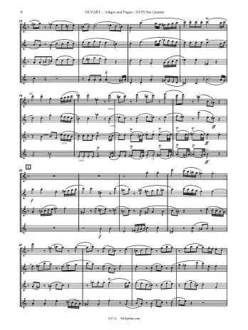 Adagio and Fugue in C minor, K546 - Image 8