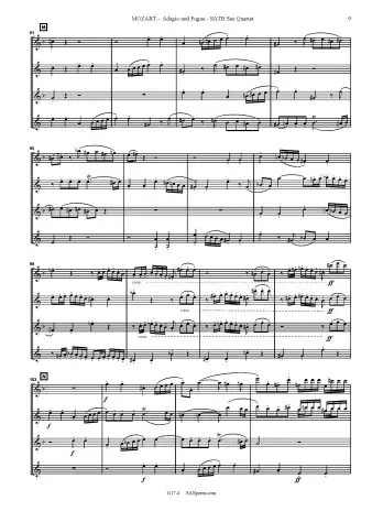 Adagio and Fugue in C minor, K546 - Image 9