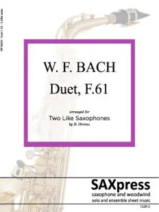 Duet for Saxophones F61