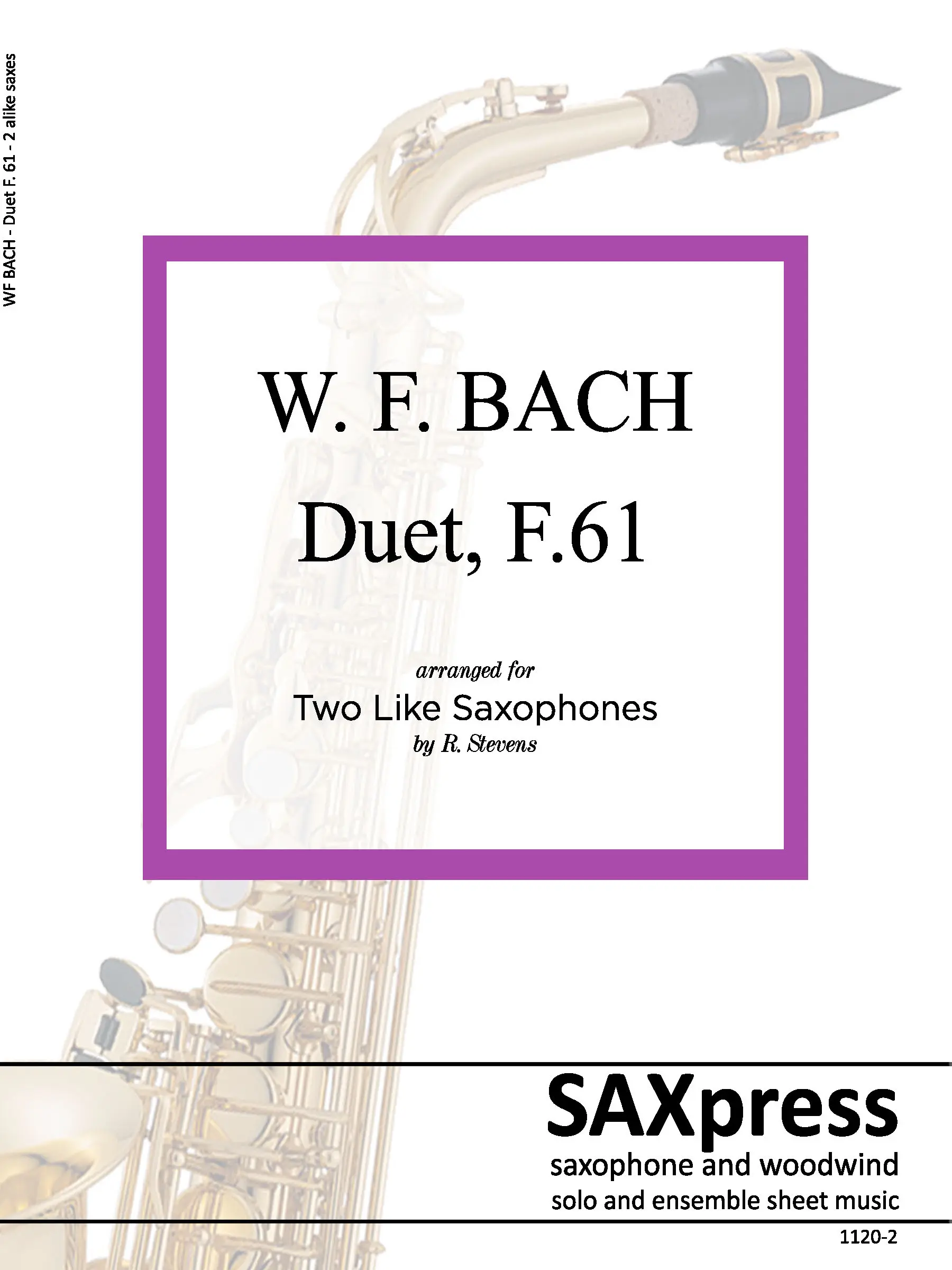 Duet for Saxophones F61