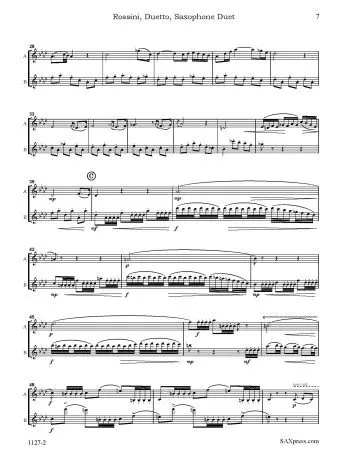 Duetto for Alto and Baritone Saxophone - Image 5
