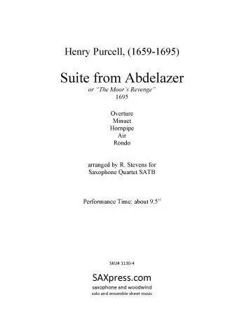 Suite from Abdelazer - Image 2