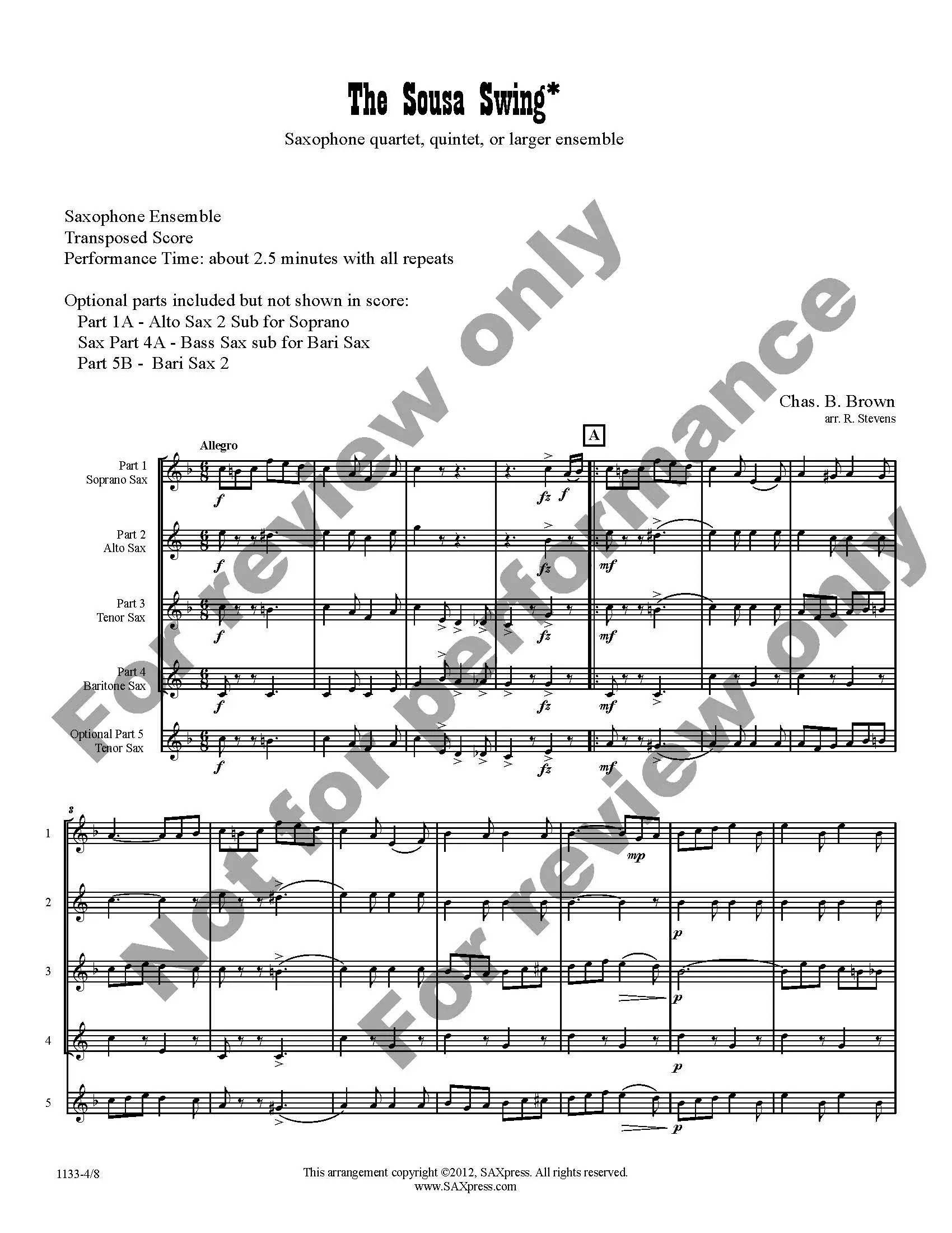 The Sousa Swing - Image 2