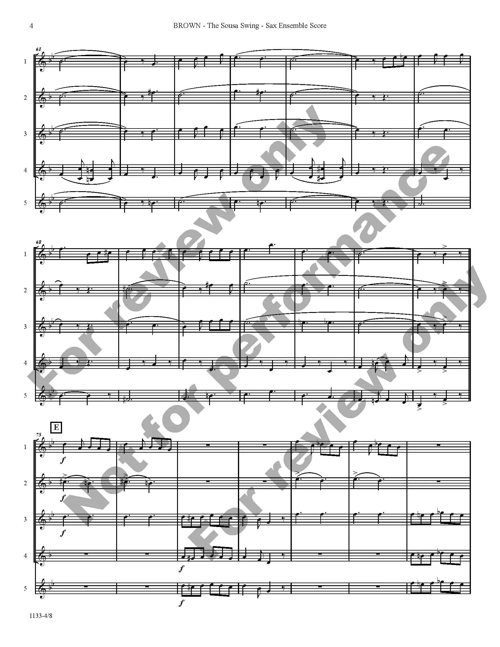 The Sousa Swing - Image 5