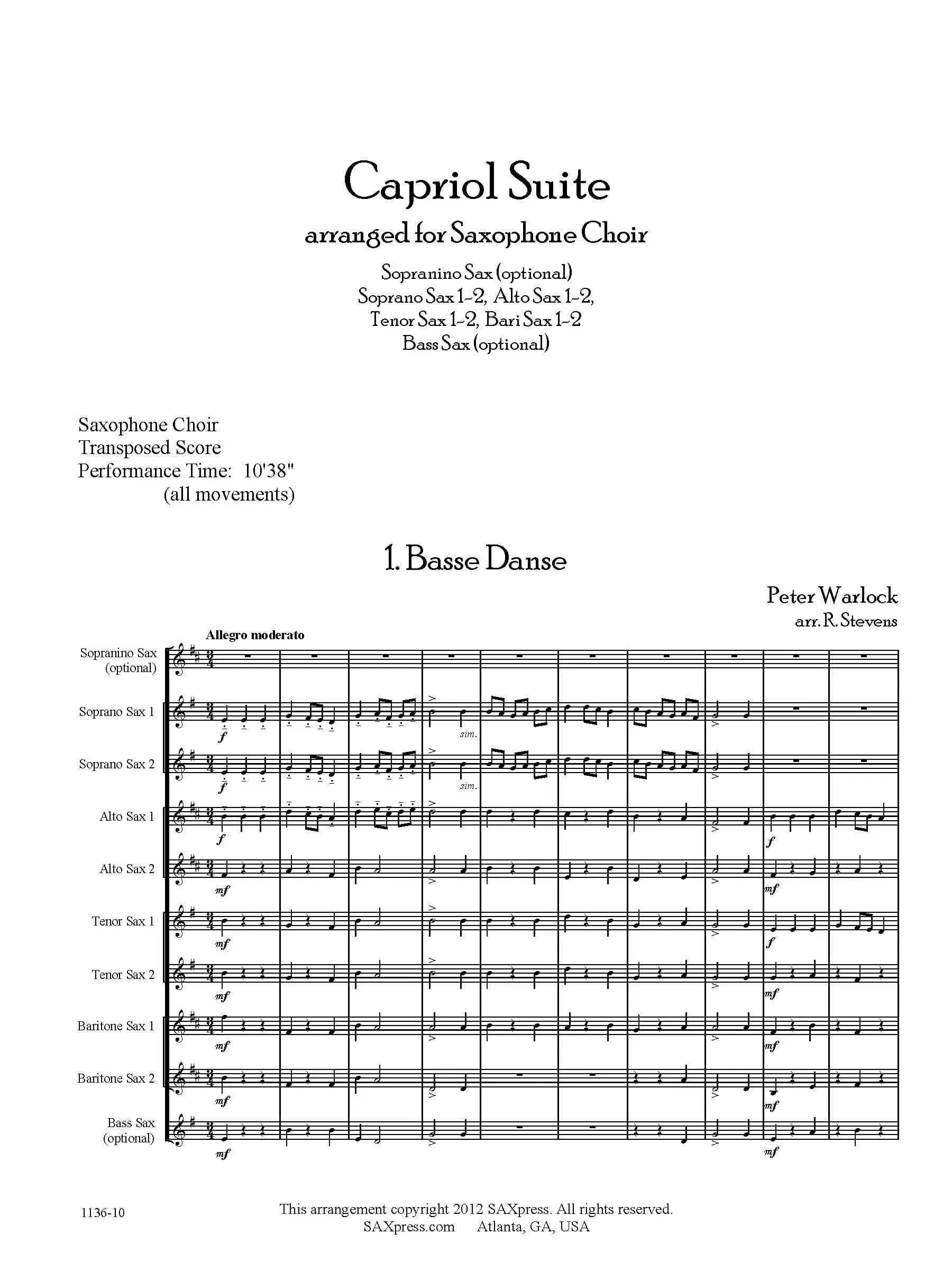Capriol Suite - Image 4