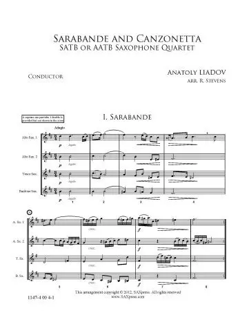 Sarabande and Canzonetta - Image 2