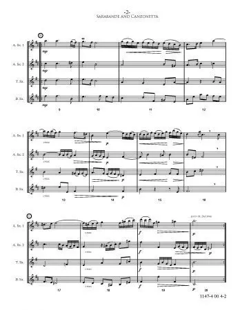 Sarabande and Canzonetta - Image 3