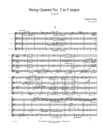 Quartet No. 2 in F major - Image 2