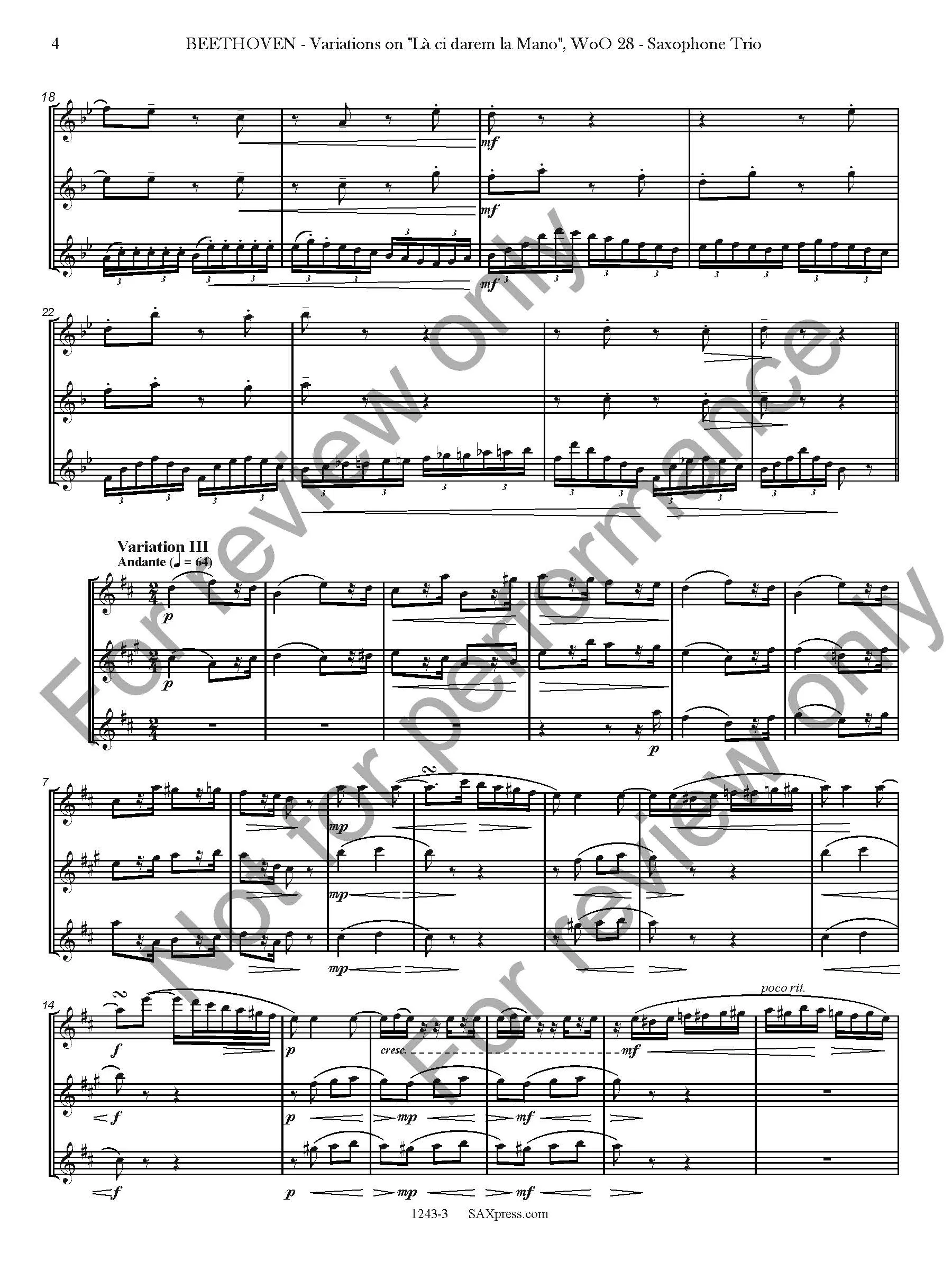 Variations on La ci darem la Mano, WoO. 28 - Image 5