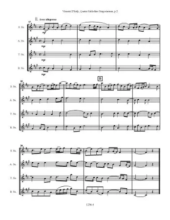 Four Gregorian Melodies - Image 3