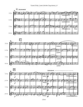 Four Gregorian Melodies - Image 4