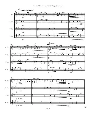Four Gregorian Melodies - Image 5