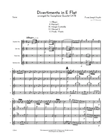 Divertimento in E Flat | Haydn - Image 2