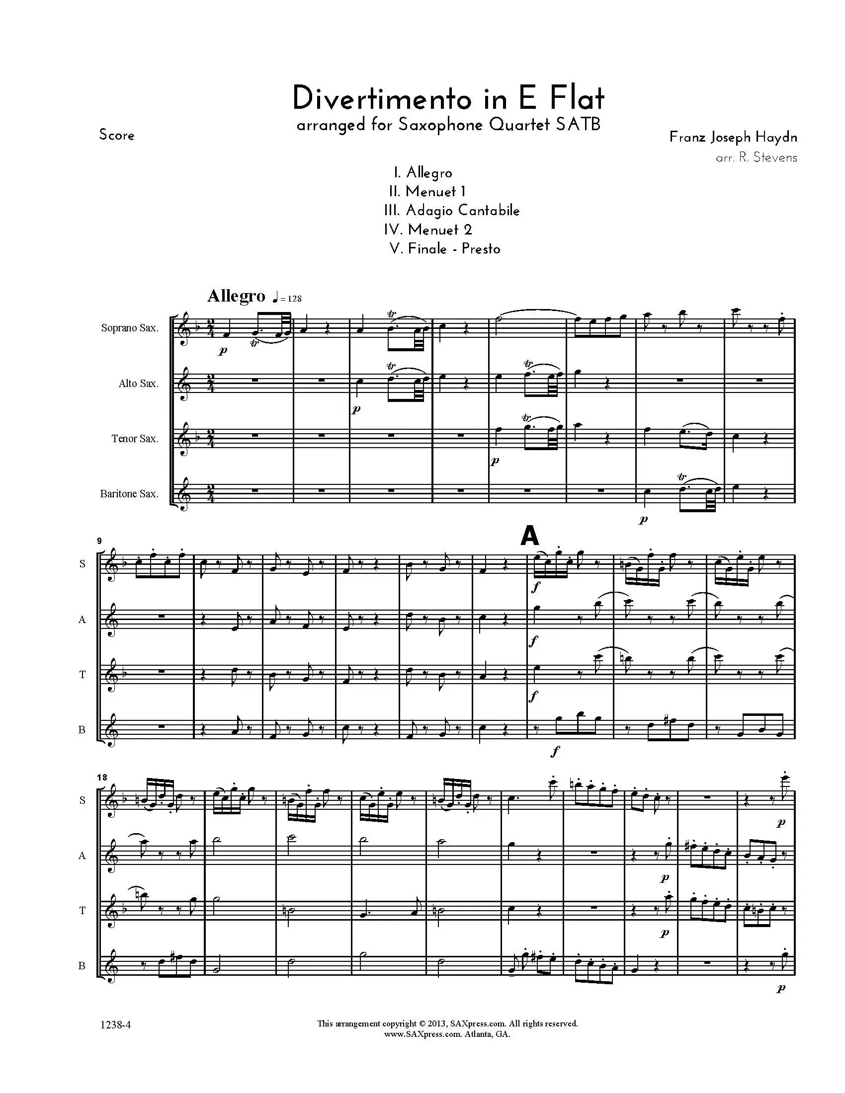 Divertimento in E Flat | Haydn - Image 2