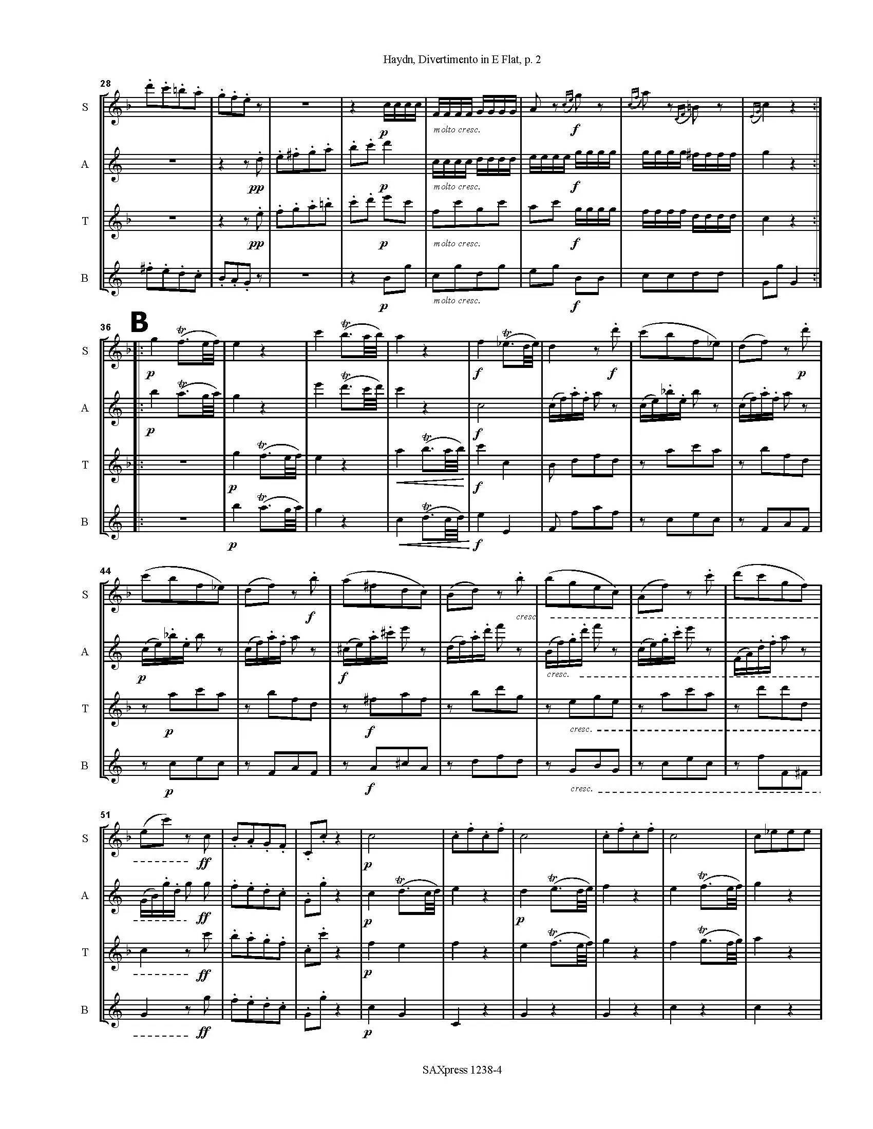 Divertimento in E Flat | Haydn - Image 3