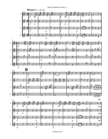 Divertimento in E Flat | Haydn - Image 4