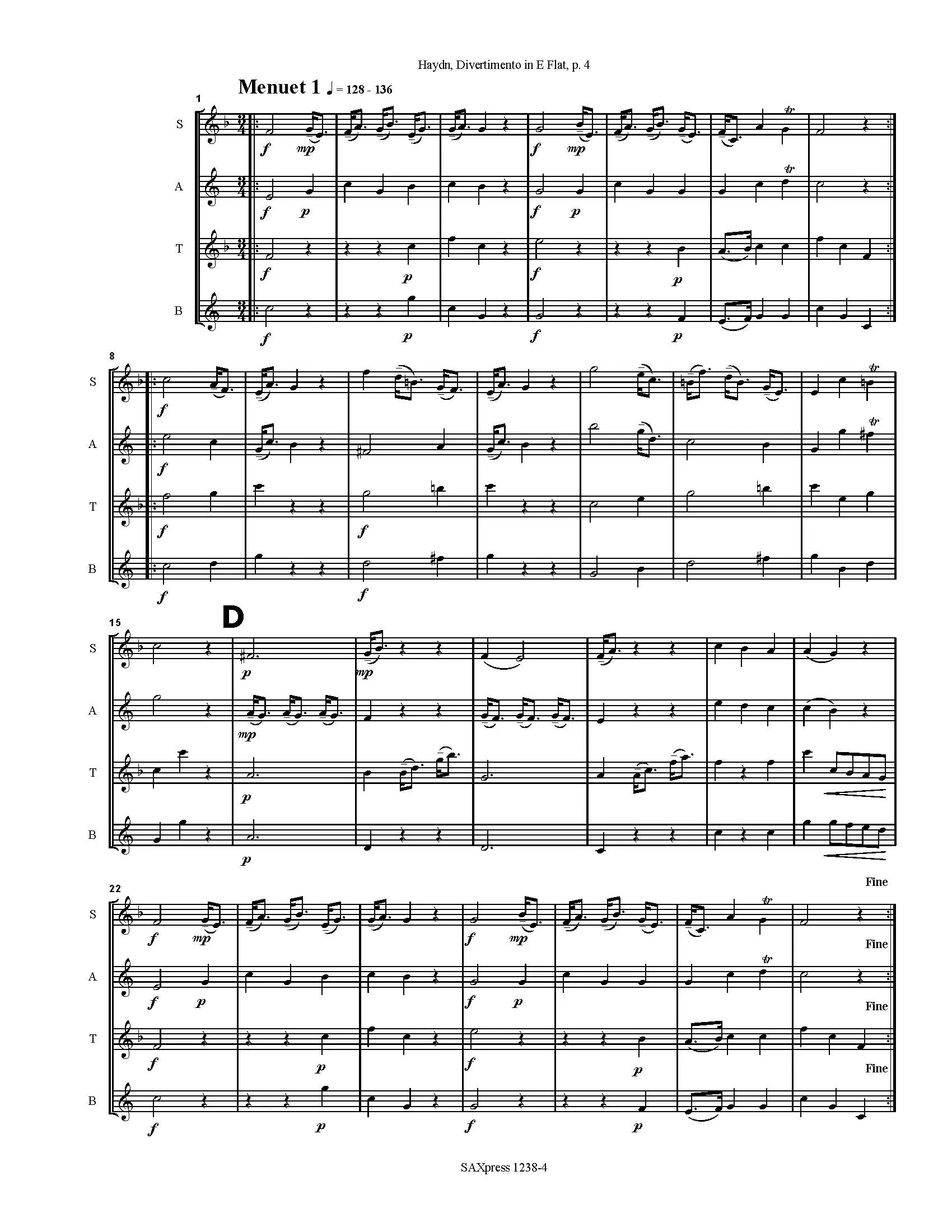 Divertimento in E Flat | Haydn - Image 4