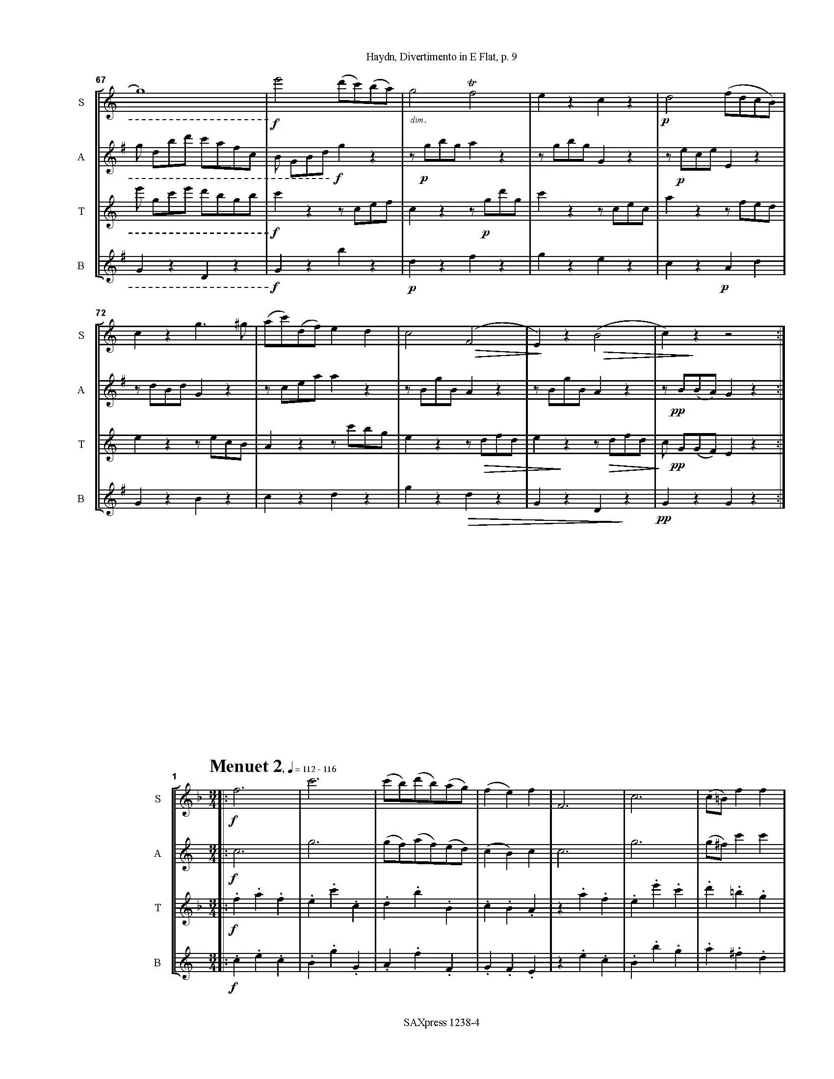 Divertimento in E Flat | Haydn - Image 6