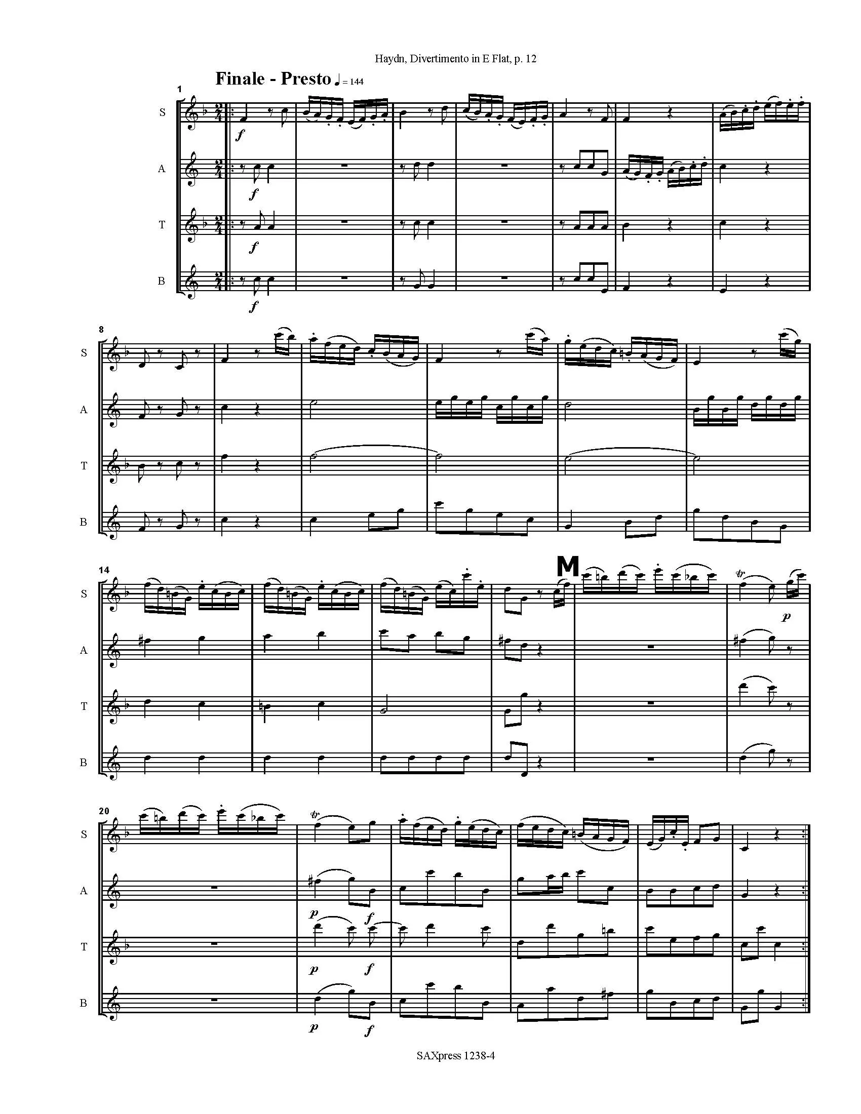 Divertimento in E Flat | Haydn - Image 7