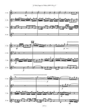 Fugue in G minor BWV 578 - Image 4
