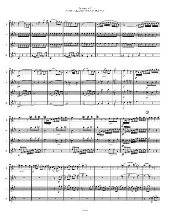 Quartet in F, Opus 18, no. 1 - Image 3