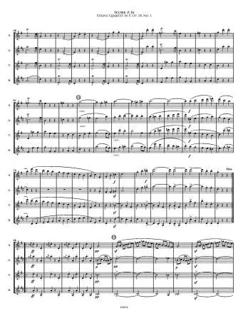 Quartet in F, Opus 18, no. 1 - Image 7