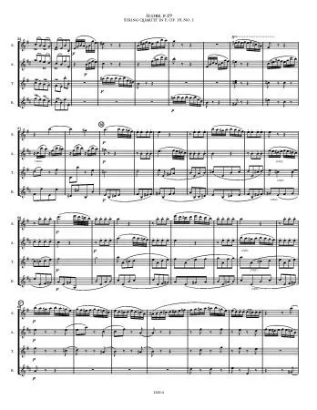 Quartet in F, Opus 18, no. 1 - Image 9