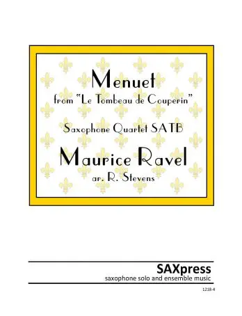 Menuet from Le Tombeau de Couperin