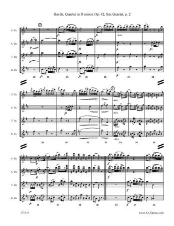 Quartet 35 in D minor, Op. 42 - Image 3