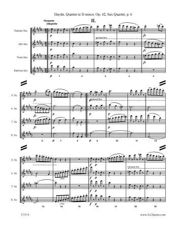 Quartet 35 in D minor, Op. 42 - Image 4