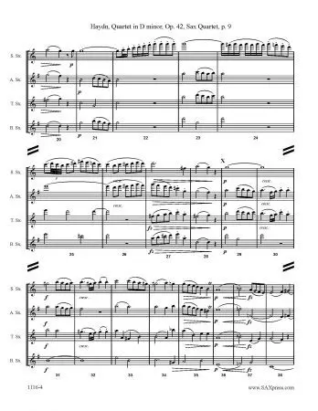 Quartet 35 in D minor, Op. 42 - Image 6