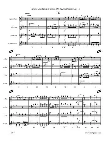 Quartet 35 in D minor, Op. 42 - Image 7