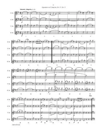 Quartet in F Major, Op. 17, No. 2 - Image 4