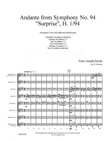 Andante from the Surprise Symphony - Image 2