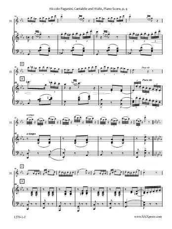 Cantabile and Waltz | Flute Solo - Image 4