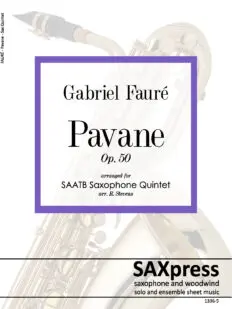 Pavane, Op. 50  | Saxophone  Quintet