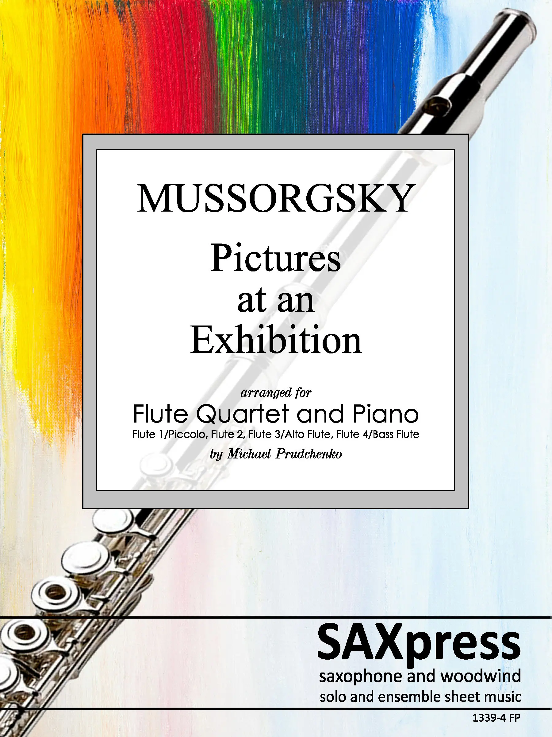 Pictures at an Exhibition Flute Quartet with Piano