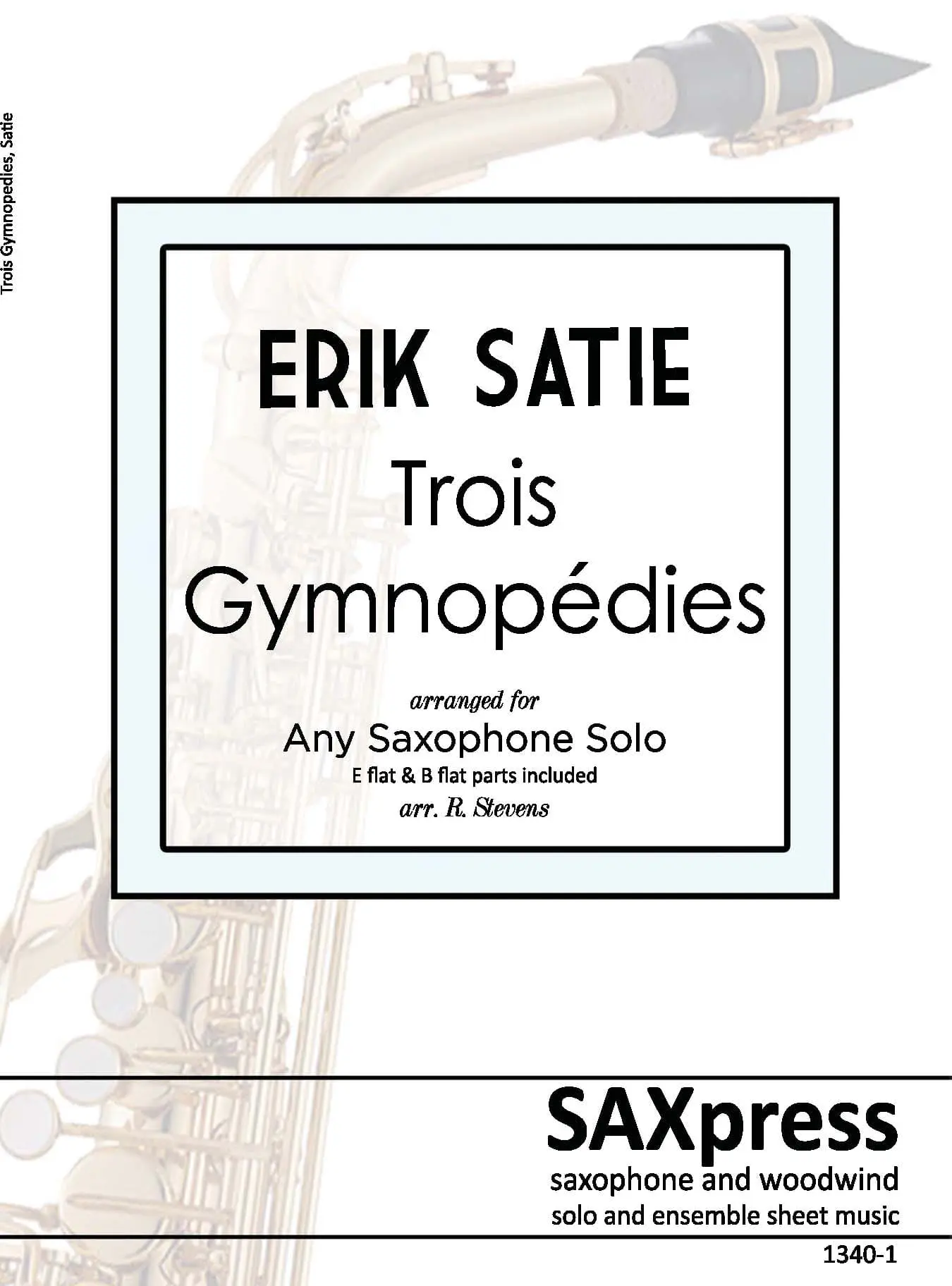 Trois Gymnopedies | Satie | Sax Solo