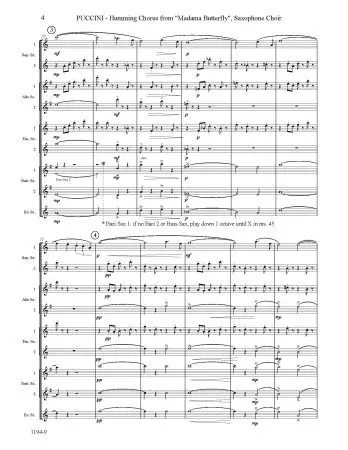 Humming Chorus from Madama Butterfly - Image 6