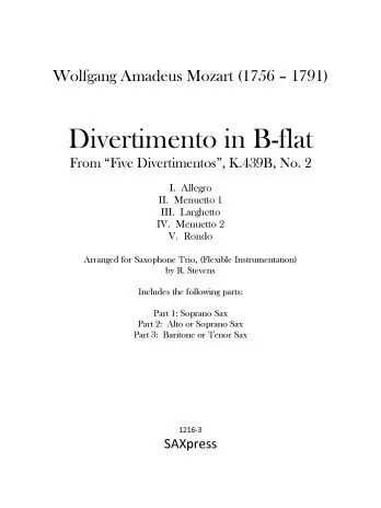 Divertimento in B Flat - Image 2