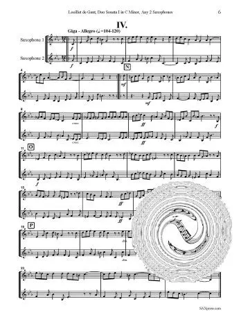 Duo Sonata No. 1 - Image 5