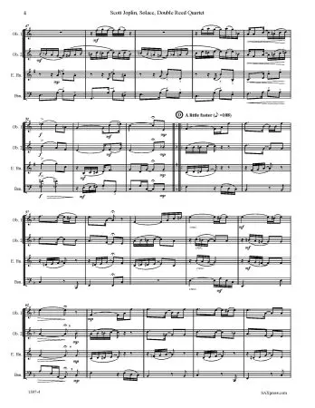 Solace - A Mexican Serenade - Double Reed Quartet - Image 6