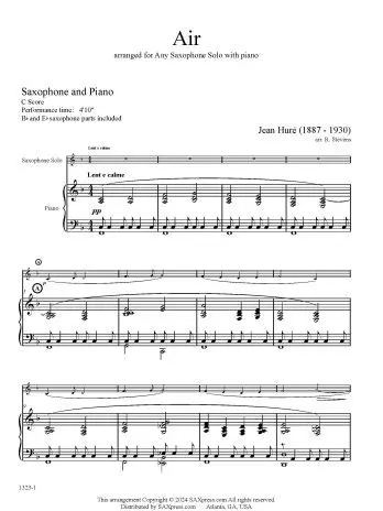Air - Saxophone Solo - Image 3