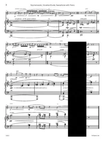 Vocalise Etude (Szymanowski) - Image 5