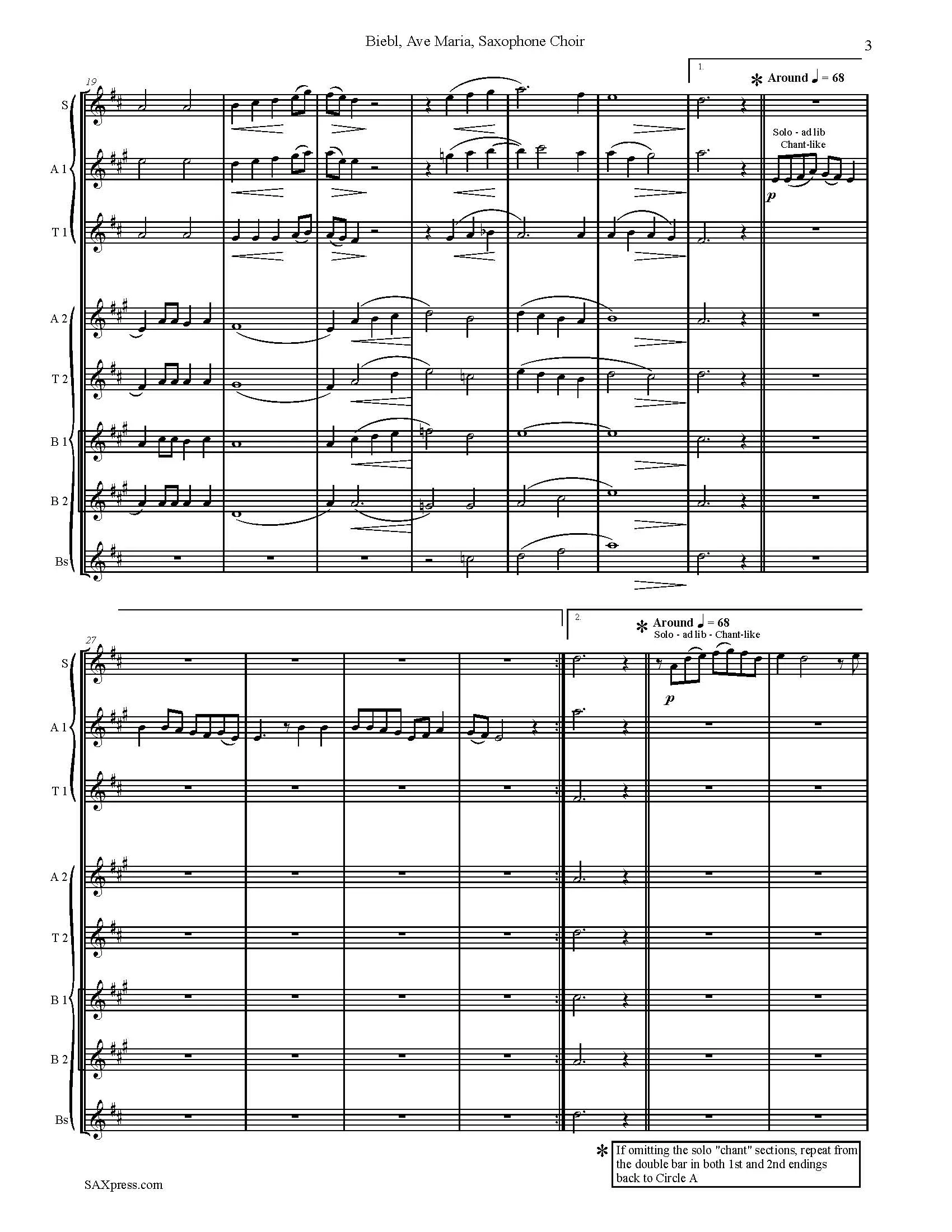 Ave Maria (Biebl) - Image 5