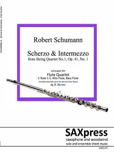 Scherzo and Intermezzo | Flute Quartet