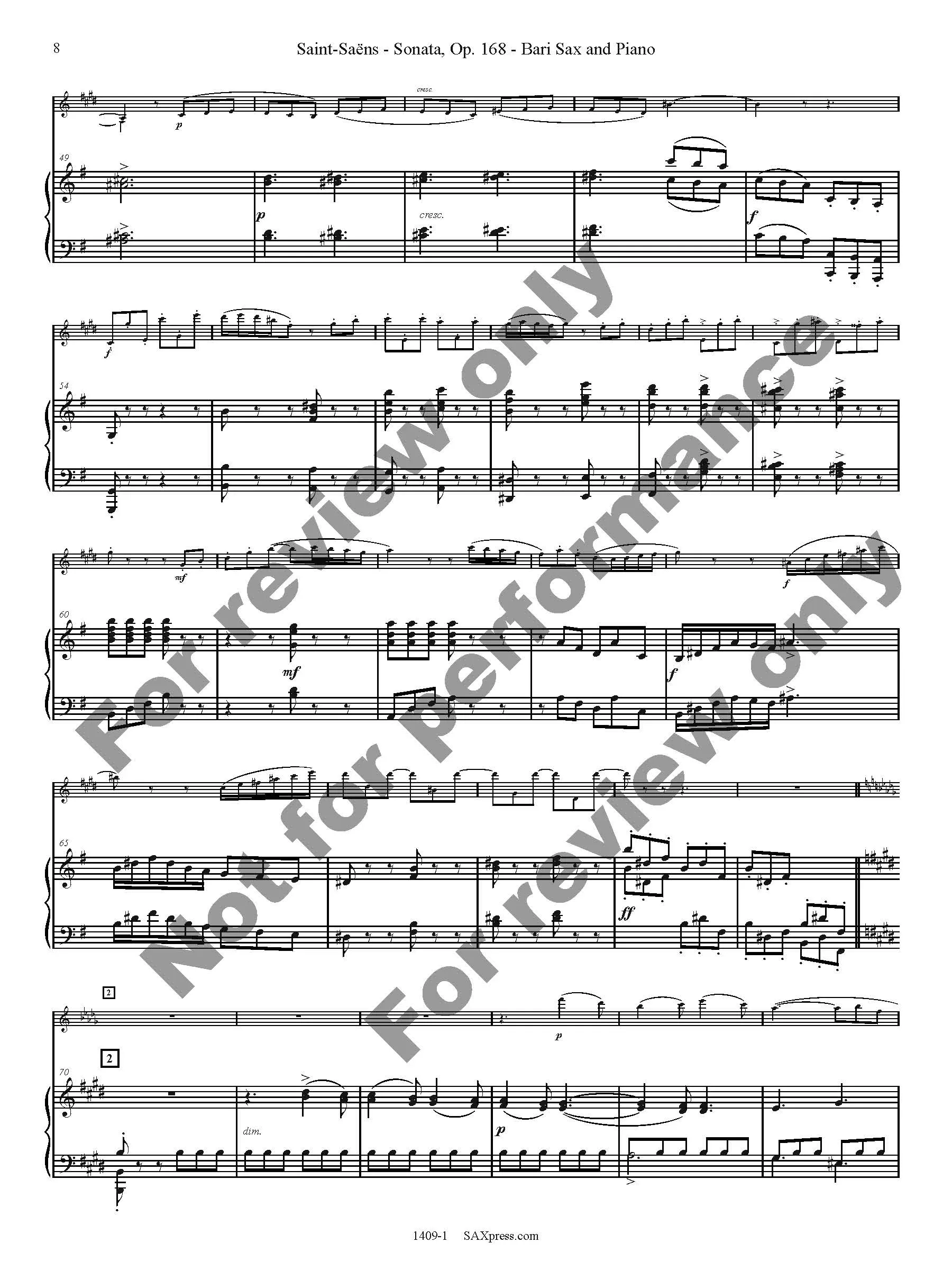 Sonata, Op. 168 - Image 9